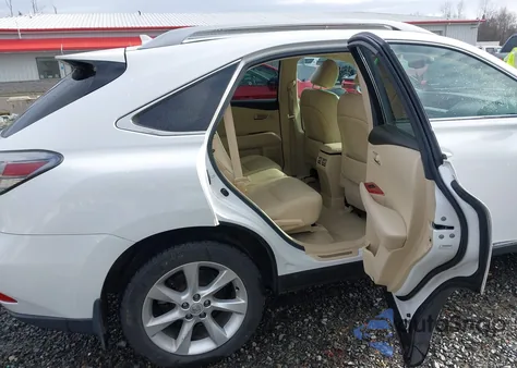 2010 Lexus Rx 350 from USA, damaged, VIN 2T2BK1BA7AC050802